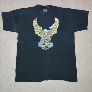Vintage Harley-Davidson Gulf Coast Florida Eagle Tee